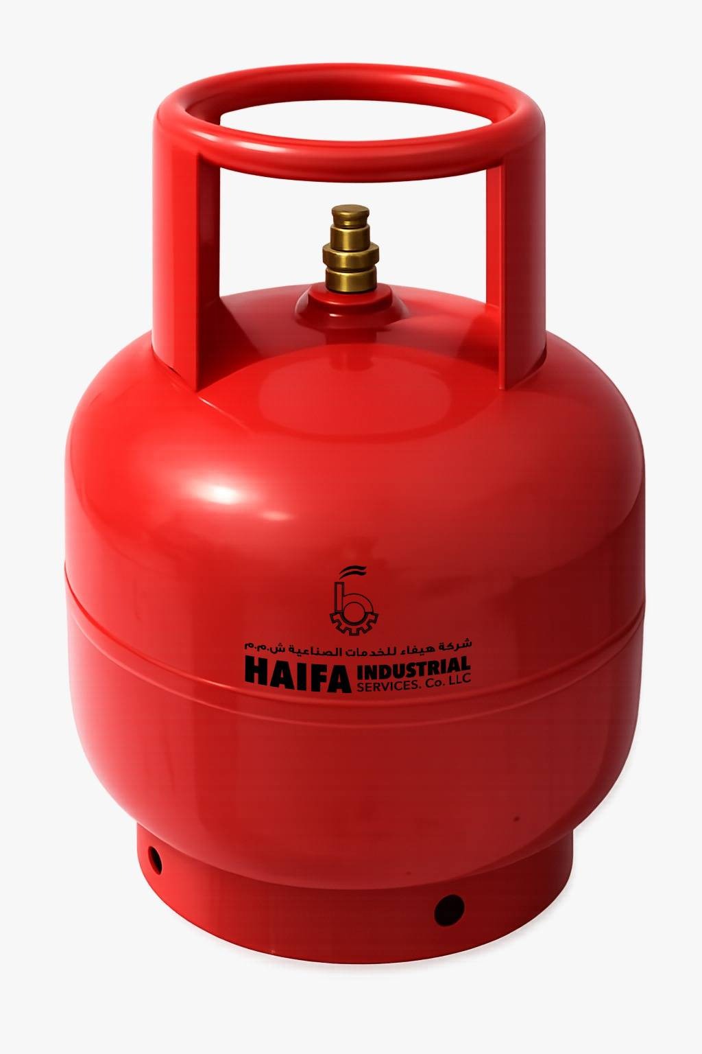 Design of 5.5 Kg LPG Camping Cylinder Type-4 with Dimensions Displayed
